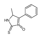 5-Methyl-4-phenyl-3-imidazoline-2-thione 3-oxide结构式