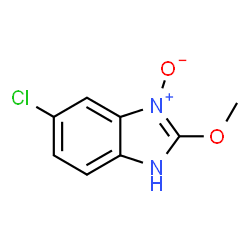 1H-Benzimidazole,5-chloro-2-methoxy-,3-oxide(9CI) structure