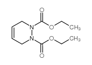 1,2-Pyridazinedicarboxylicacid, 3,6-dihydro-, 1,2-diethyl ester structure