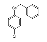 1-benzylselanyl-4-chlorobenzene Structure