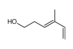 4-methylhexa-3,5-dien-1-ol Structure