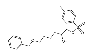 6-benzyloxy-2-hydroxyhexyl 4-methylbenzenesulfonate Structure