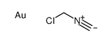 chloro(isocyano)methane,gold结构式
