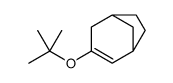 3-(1,1-Dimethylethoxy)bicyclo[3.2.1]oct-2-ene结构式