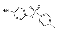 p-toluenesulfonic acid p-aminophenyl ester Structure