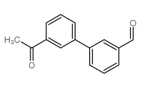 3'-Acetyl-biphenyl-3-carbaldehyde Structure