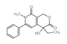 7-ethyl-7-hydroxy-3-methyl-4-phenyl-9-oxa-3-azabicyclo[4.4.0]deca-4,11-diene-2,8-dione结构式