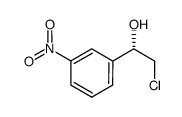 (S)-2-chloro-1-(3-nitrophenyl)ethanol Structure