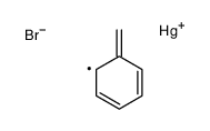 benzyl(bromo)mercury Structure