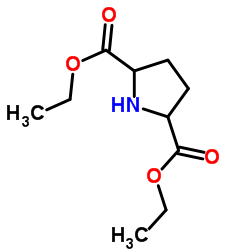 Diethyl 2,5-pyrrolidinedicarboxylate structure