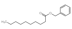 benzyl decanoate结构式