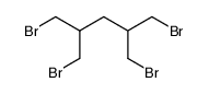 1,5-dibromo-2,4-bis-bromomethyl-pentane结构式