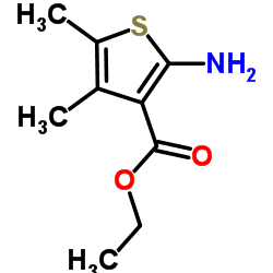 Ethyl 2-amino 4,5-dimethylthiophene-3-carboxylate picture