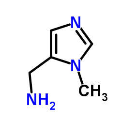 1-甲基-5-氨甲基咪唑结构式