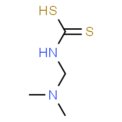 Carbamodithioic acid, [(dimethylamino)methyl]- (9CI) Structure