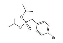 diisopropyl (4-bromophenyl)methylphosphonate结构式