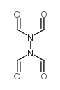 Tetraformylhydrazine Structure