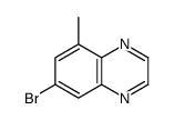 7-溴-5-甲基喹喔啉结构式