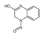 2(1H)-Quinoxalinone,3,4-dihydro-4-nitroso-(9CI) structure
