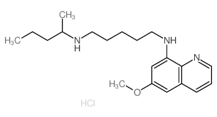 N-(6-methoxyquinolin-8-yl)-N-pentan-2-yl-pentane-1,5-diamine picture