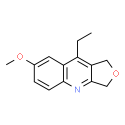 Furo[3,4-b]quinoline, 9-ethyl-1,3-dihydro-7-methoxy- (9CI) picture