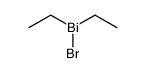 diethyl bismuth (1+), diethyl bismuth bromide Structure