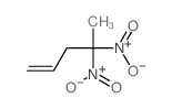 1-Pentene, 4,4-dinitro-结构式