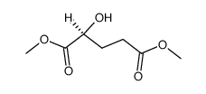 (2S)-2-羟基-1,5-二甲基酯戊二酸结构式