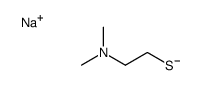 sodium 2-(dimethylamino)ethanethiolate Structure