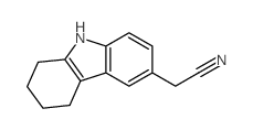 2-(6,7,8,9-tetrahydro-5H-carbazol-3-yl)acetonitrile structure