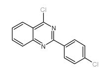 4-CHLORO-2-(4-CHLORO-PHENYL)-QUINAZOLINE structure