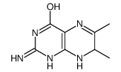 quinonoid-2-amino-4-hydroxy-6,7-dimethyldihydropteridine picture