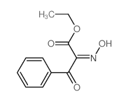 Benzenepropanoic acid, a-(hydroxyimino)-b-oxo-, ethyl ester结构式