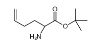 tert-butyl (2S)-2-aminohex-5-enoate Structure