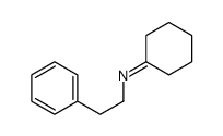 N-(2-phenylethyl)cyclohexanimine Structure