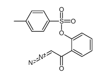 2-diazonio-1-[2-(4-methylphenyl)sulfonyloxyphenyl]ethenolate结构式