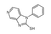 1-phenyl-3H-imidazo[4,5-c]pyridine-2-thione结构式