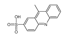 9-methylacridine-2-sulfonic acid Structure