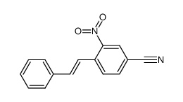 4-Cyan-2-nitro-trans-stilben结构式