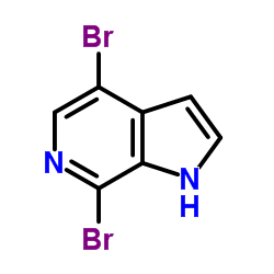 4,7-Dibromo-1H-pyrrolo[2,3-c]pyridine structure