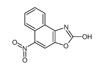 5-nitro-1H-benzo[e][1,3]benzoxazol-2-one结构式