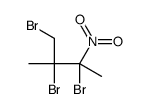 1,2,3-tribromo-2-methyl-3-nitrobutane Structure