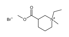 methyl 1-ethyl-1-methylpiperidin-1-ium-3-carboxylate,bromide结构式