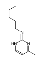 4-methyl-N-pentylpyrimidin-2-amine Structure