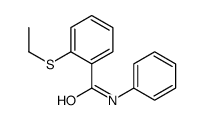 Benzamide, 2-(ethylthio)-N-phenyl- (9CI)结构式