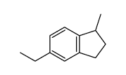 5-ethyl-1-methyl-2,3-dihydro-1H-indene Structure