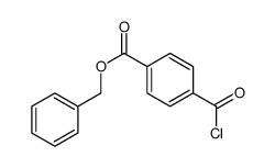 benzyl 4-carbonochloridoylbenzoate结构式