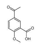 5-Acetyl-2-methoxybenzoic acid结构式