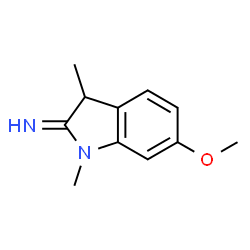 2H-Indol-2-imine,1,3-dihydro-6-methoxy-1,3-dimethyl-(9CI) Structure