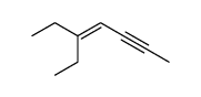 5-ethylhept-4-en-2-yne Structure
